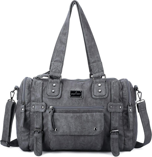 Angelkiss Soft Leather Purses for Women Purses and Handbags Hobo Bags Satchel Shoulder Bags Ladies Tote Crossbody Travel Bag