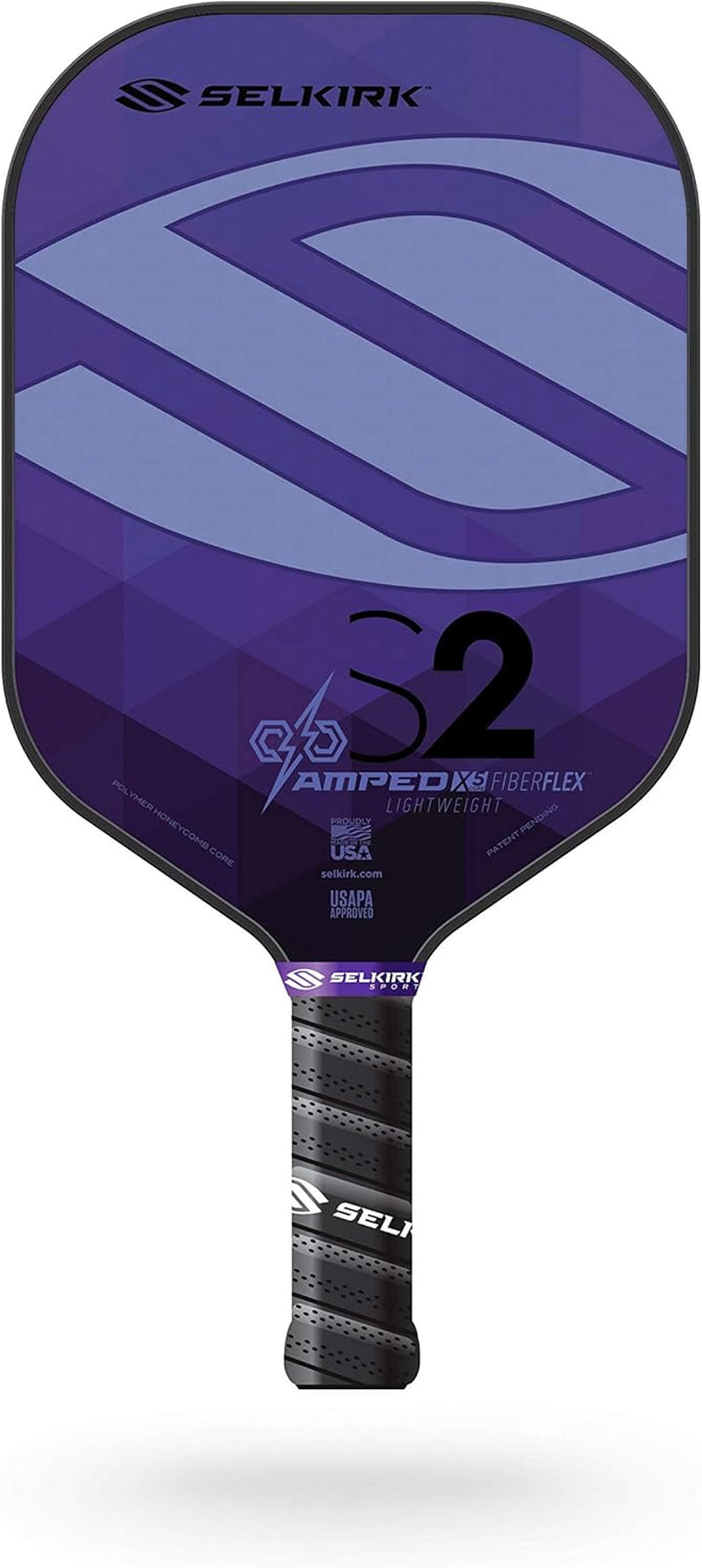 Amped Pickleball Paddle | Assembled in the USA | Amped Control or Amped Pro Fiberglass Pickleball Paddle | Unrivaled Precision & Control